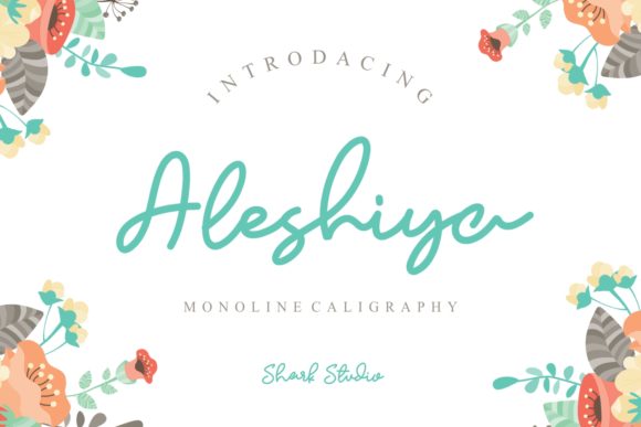 Aleshiya: A Sweet Handwritten Font for Romantic Campaigns