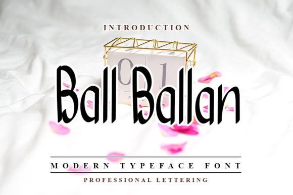 Ball Ballan: The Sweet Handwritten Typeface for Creative Branding