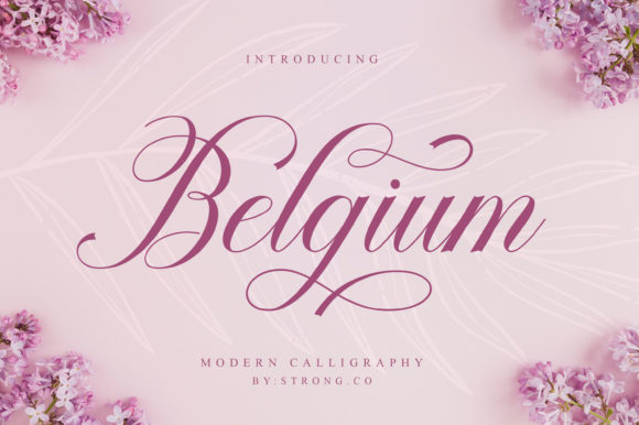 Belgium: The Elegant Script Handwritten Font for Crafters