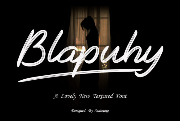 Blapuhy: A Brush Pen Script Font for Editorial Design
