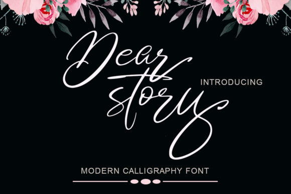 Dear Story Script Handwritten Font for Authentic Branding