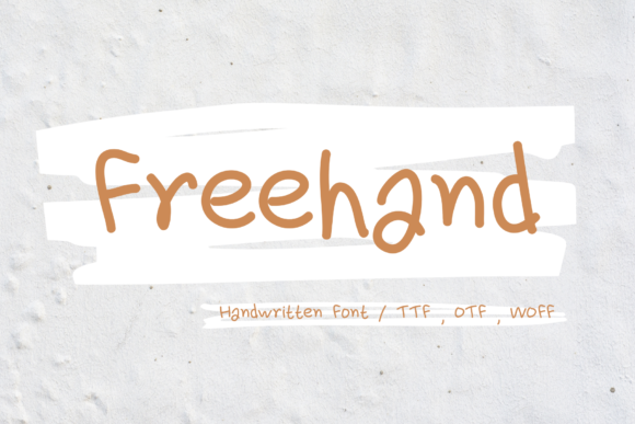 Freehand: The Simple Script Handwritten Font for Authentic Brand Identity