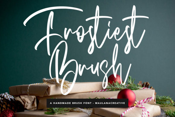 Frostiest Brush: The Relaxed Handwritten Font for Modern Branding