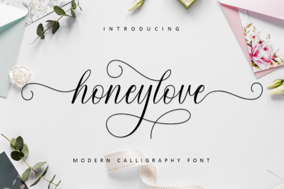 Honeylove: A Delicate Script Handwritten Font for Modern Web Design