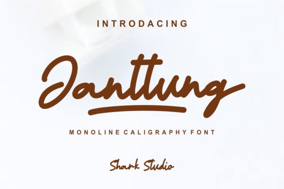 Janttung Script Handwritten Font Review for Digital Campaigns