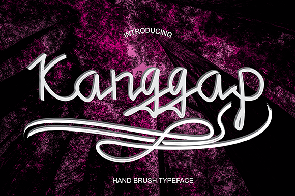 Kanggap: The Trendy Handwritten Font for Bold Branding