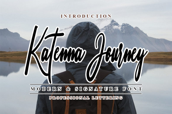 Katenna Journey: The Perfect Handwritten Font for Modern Web Design