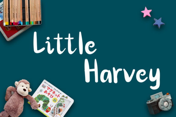 Little Harvey: A Joyful Handwritten Font for Modern Web Design