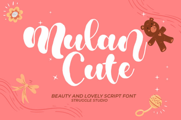 Mulan Cute: The Bold Handwritten Font for Modern Web Design
