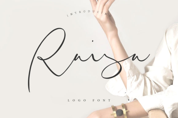 Raisa Script Handwritten Fonts for Modern Brand Campaigns
