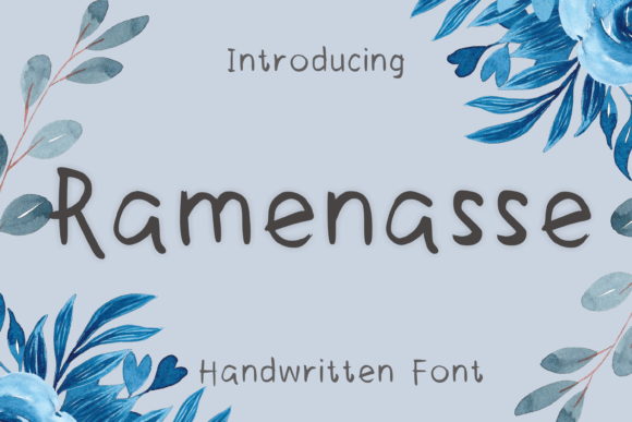Ramenasse: The Sweetest Script Handwritten Font for Your Next Project