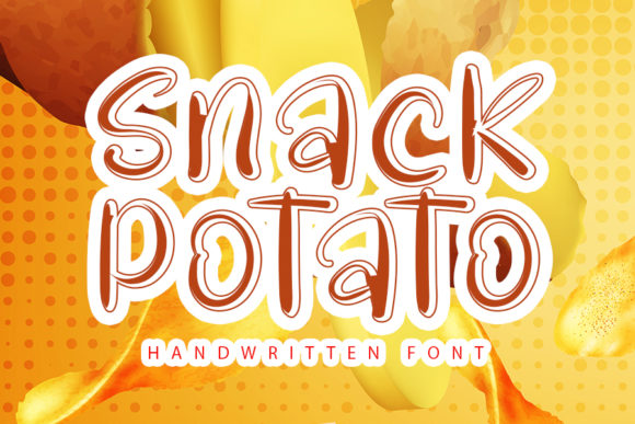Snack Potato: The Handwritten Typeface for Editorial Design
