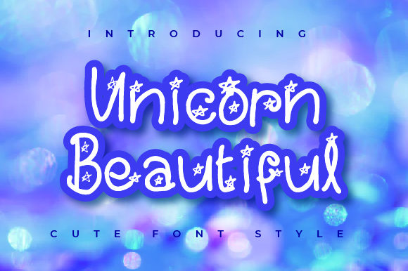 Unicorn Beautiful: The Sweet Script Handwritten Font for Digital Branding