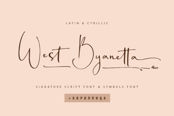 West Byanetta: The Elegant Handwritten Font for Creative Projects