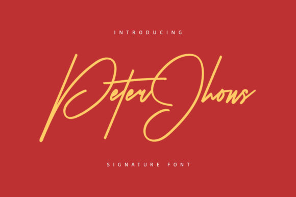 Why Peter Jhons Is the Elegant Handwritten Font Your Brand Needs